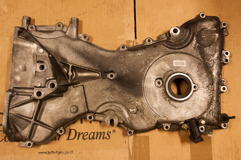 Front cover oil leak