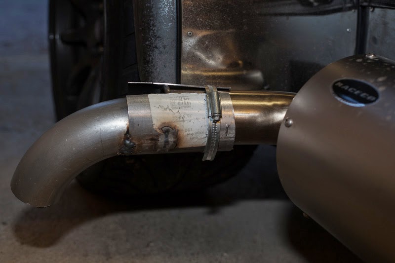 Attempt to redirect exhaust noise